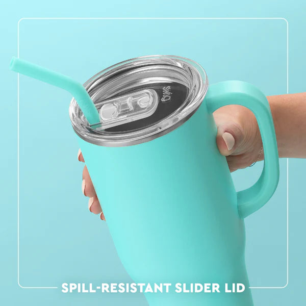 SHIMMER AQUAMARINE Mega Mug 40oz