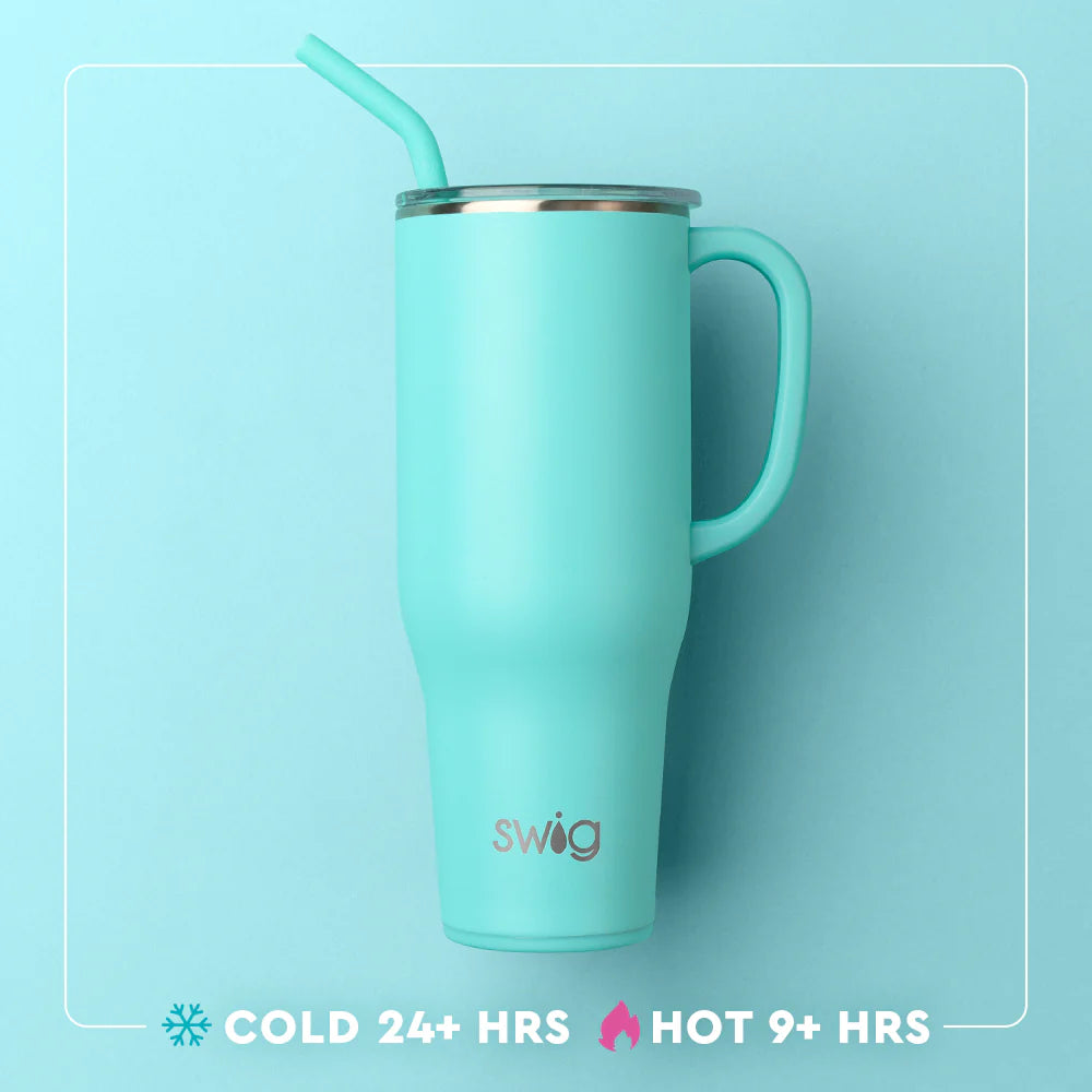 Swig Life Aqua Mega Mug 40oz