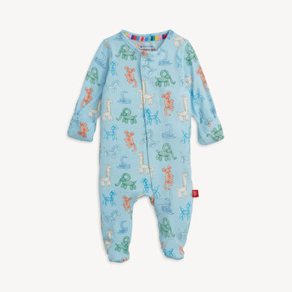 Blue Party Animals Glow in the Dark Modal Magnetic Footie