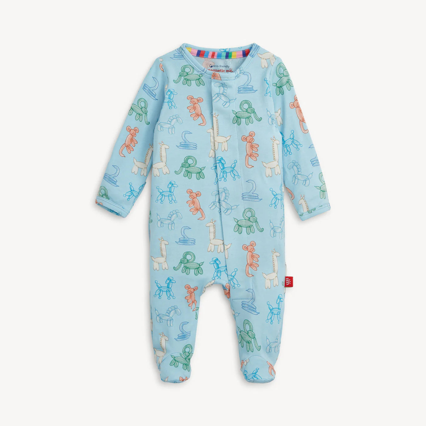 Blue Party Animals Glow in the Dark Modal Magnetic Footie