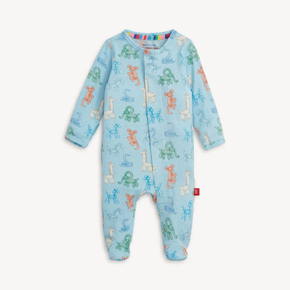 Blue Party Animals Glow in the Dark Modal Magnetic Footie