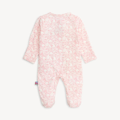 Herds of a Feather Pink Modal Footie