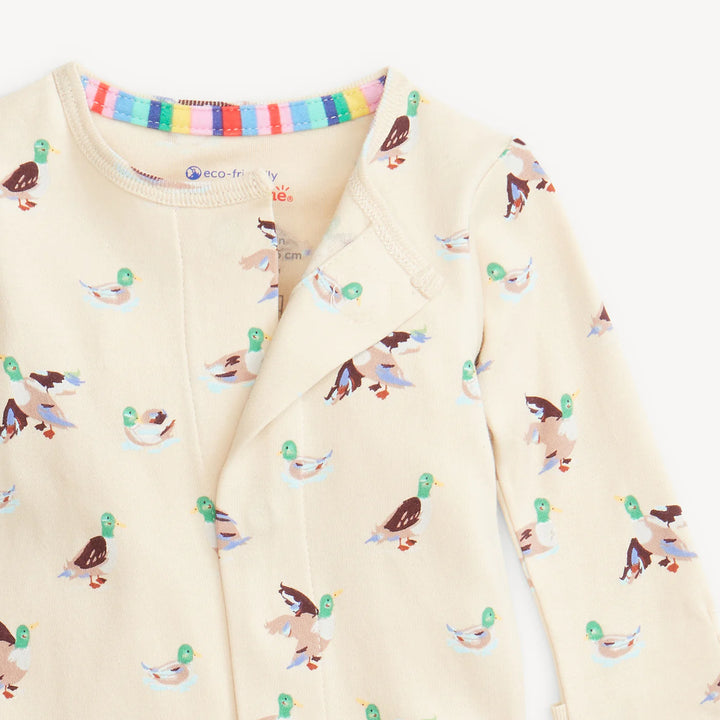Quack Me Up Organic Cotton Magnetic Footie