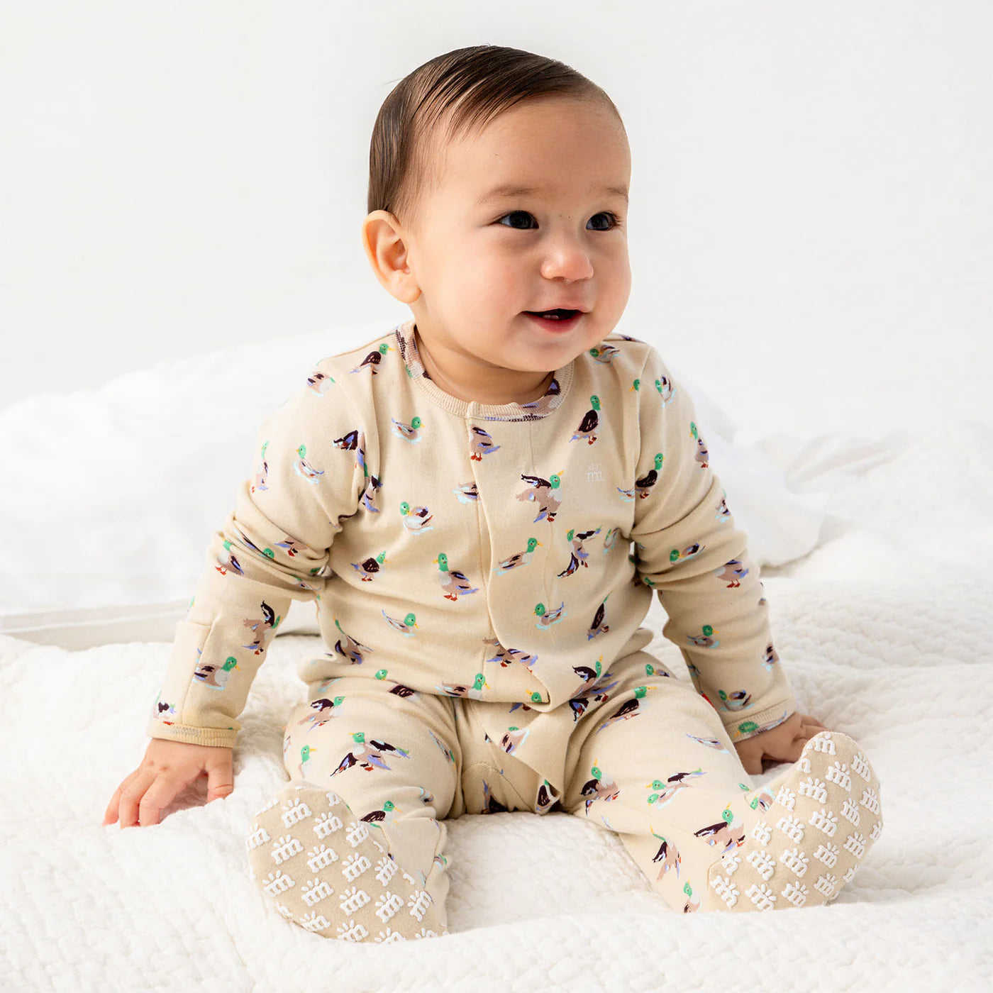 Quack Me Up Organic Cotton Magnetic Footie