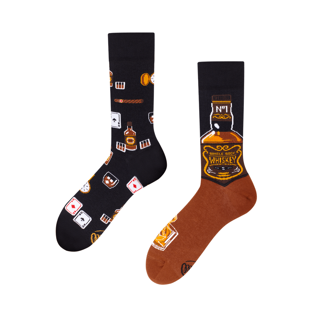 Many Mornings - Whisky Crew Socks