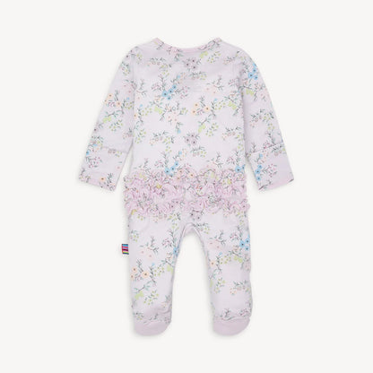 emily modal magnetic parent favorite footie with ruffle