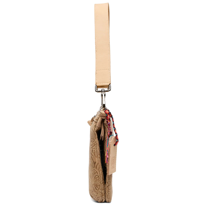 Consuela Lawton Metro Crossbody - Tooled Leather Compact Bag