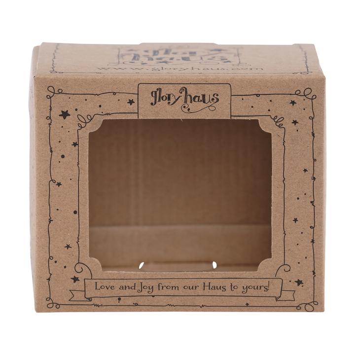 Glory Haus mug in gift box — arrives beautifully packaged and ready to give.