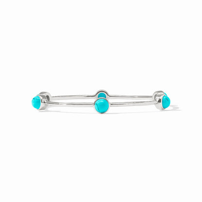 Milano Luxe Bangle - Silver
