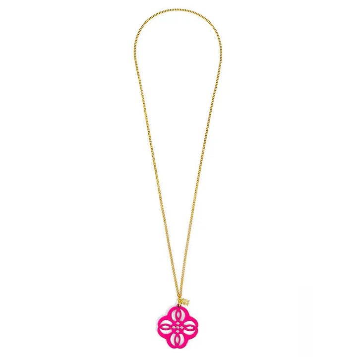 Mandala Pendant Long Necklace