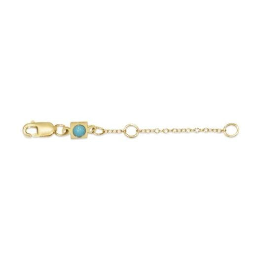 2" necklace extender gold