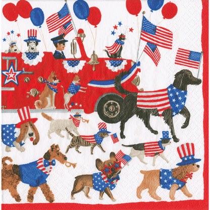 Join The Parade Cocktail Napkins - 20 Per Package