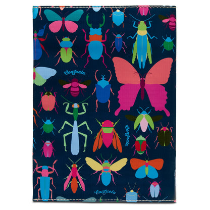 Consuela Gemma Notebook - Colorful Beetle Print Journal