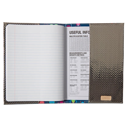 Consuela Gemma Notebook - Colorful Beetle Print Journal
