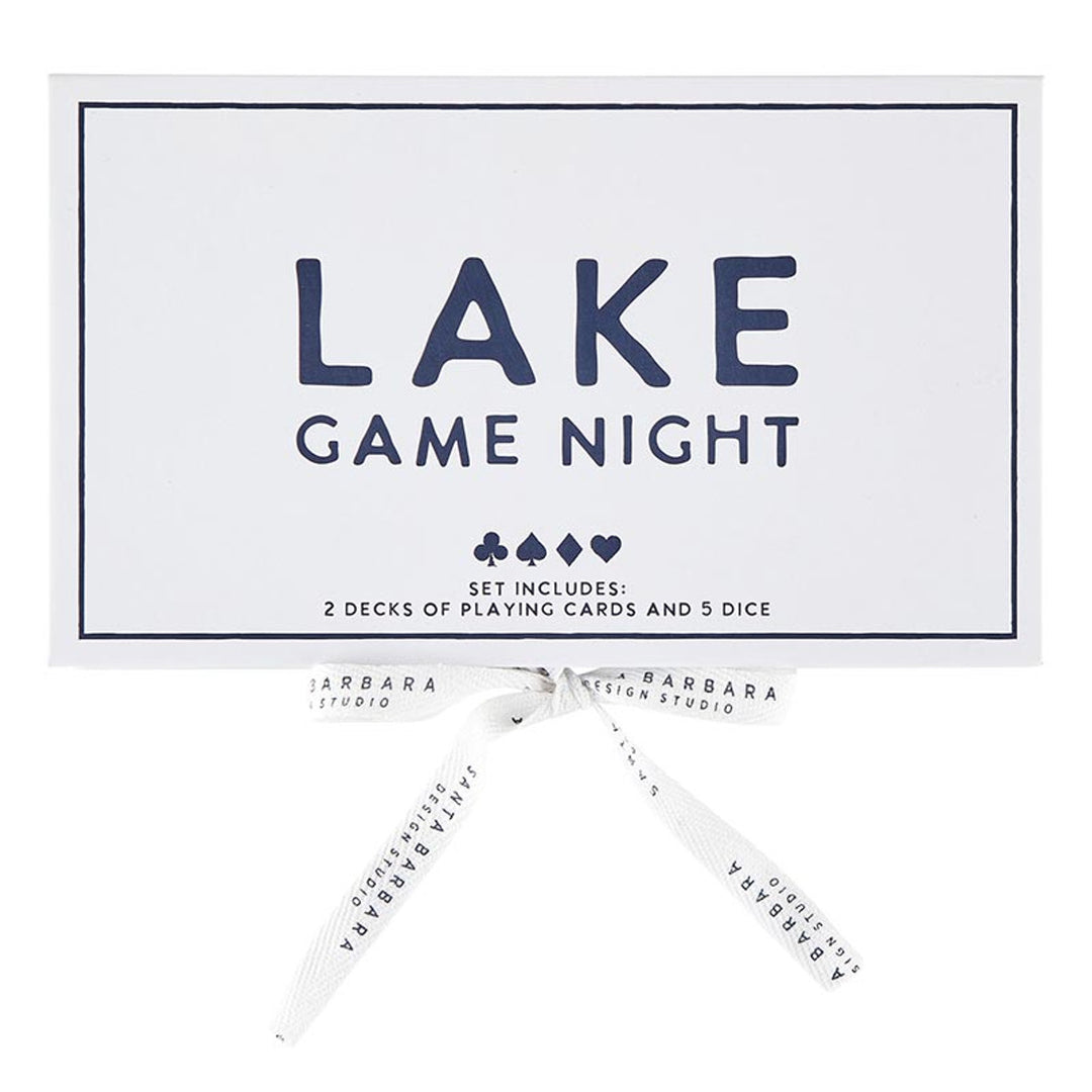 Lake Game Night Cardboard Book