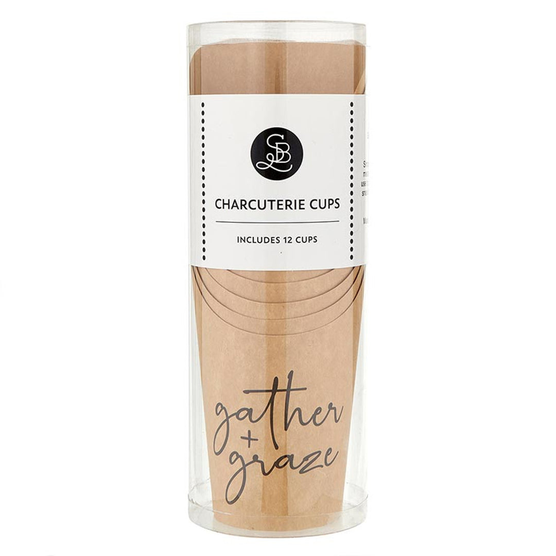 Paper Charcuterie Cups S/12