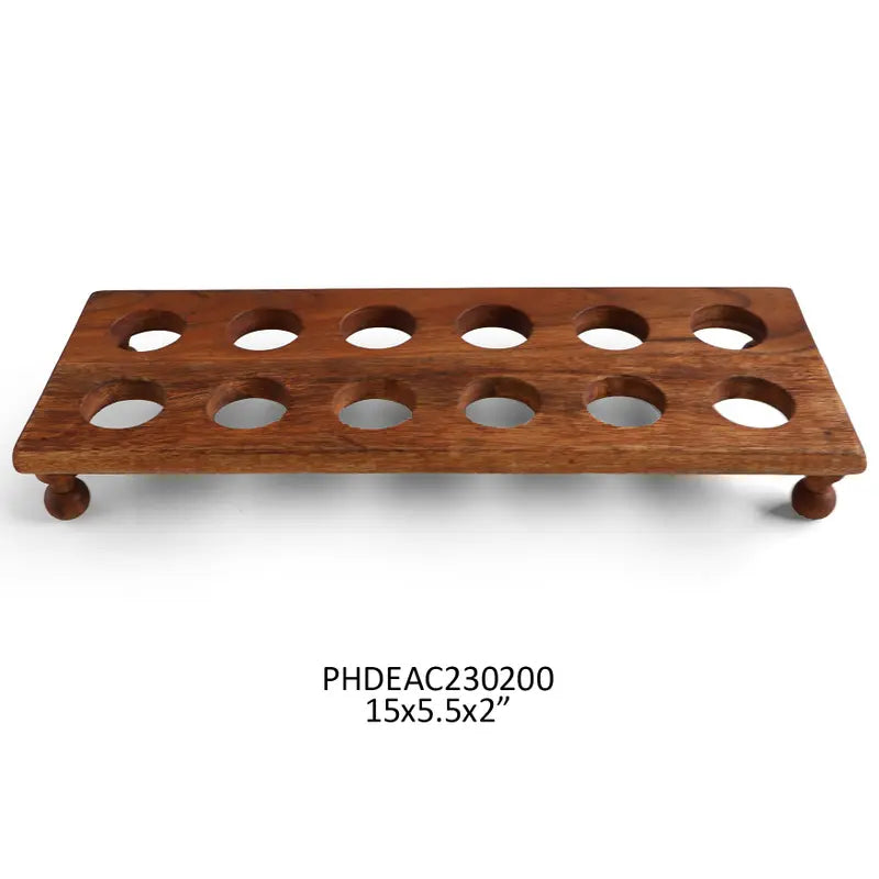Wooden Egg Stand