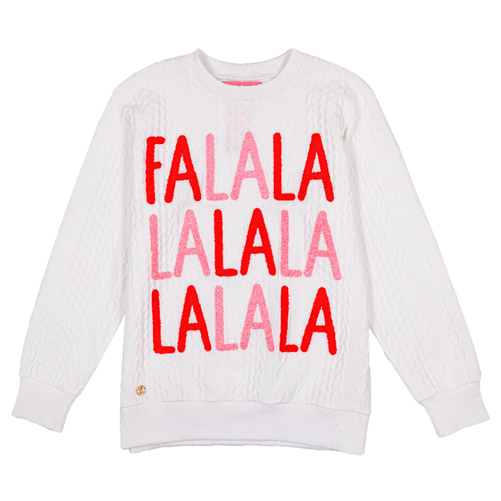 Simply Southern FALALA Braid Crew Sweater