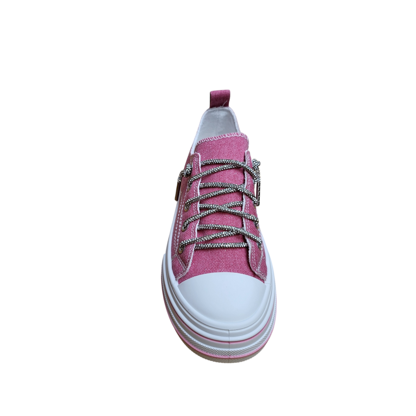 Aman Sparkle Pink Tennis Shoe