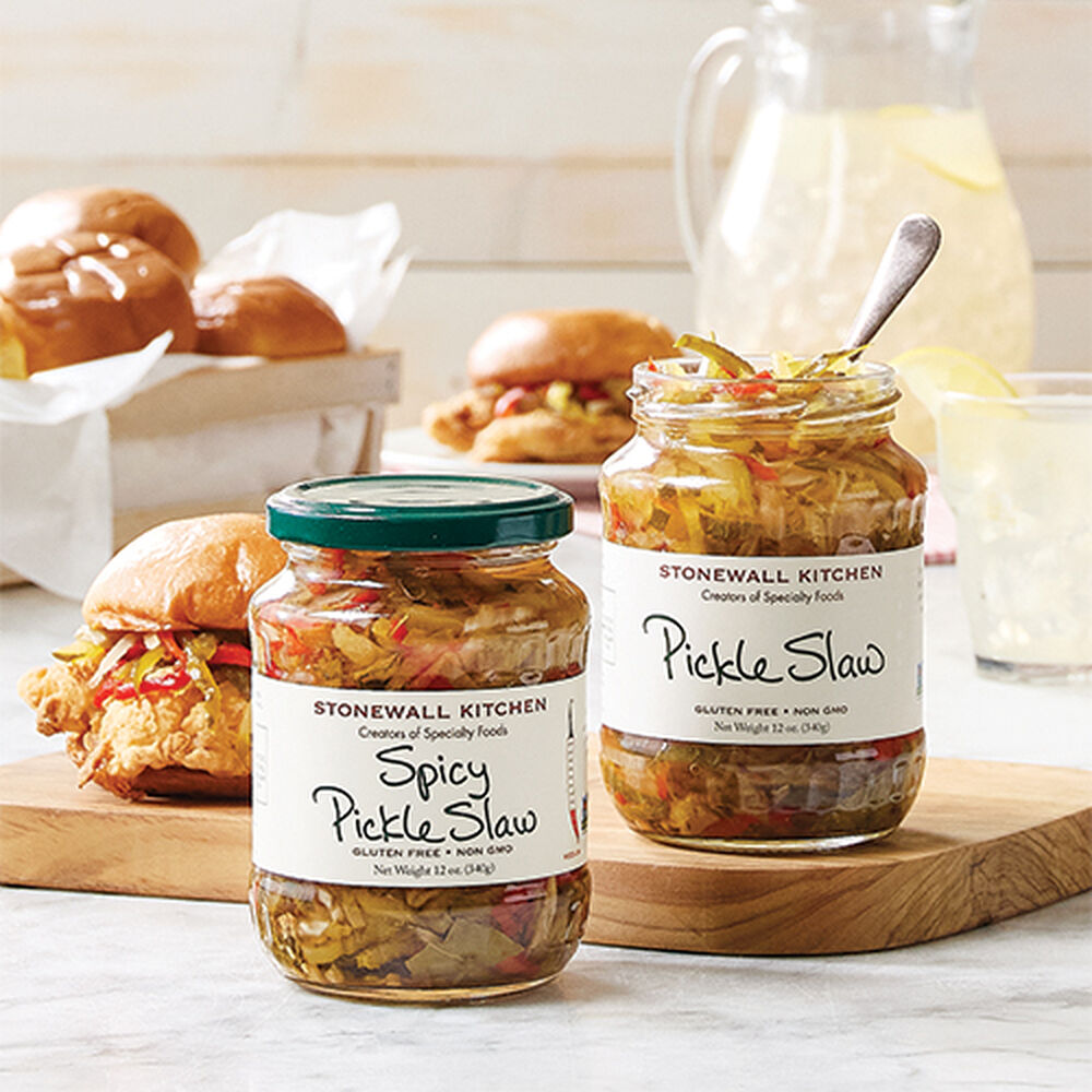 Spicy Pickle Slaw