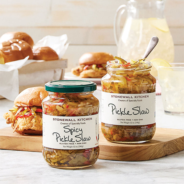 Spicy Pickle Slaw