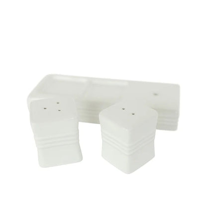 pinstripes salt & pepper shakers