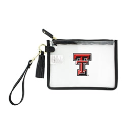 Collegiate Clear Wristlets