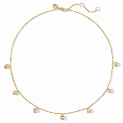 Rainbow Delicate Charm Necklace