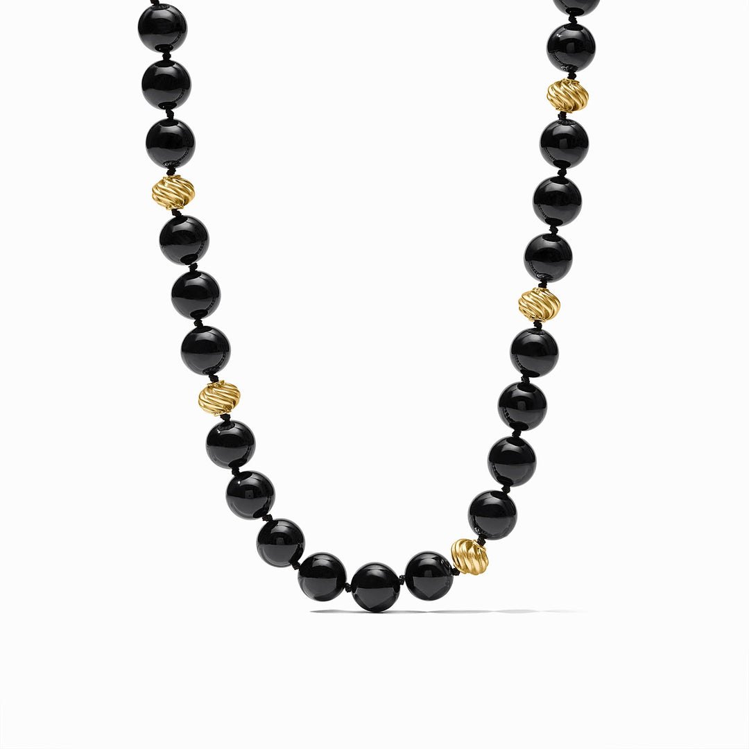 Julie Vos Ravello 5-in-1 Necklace - Obsidian Black