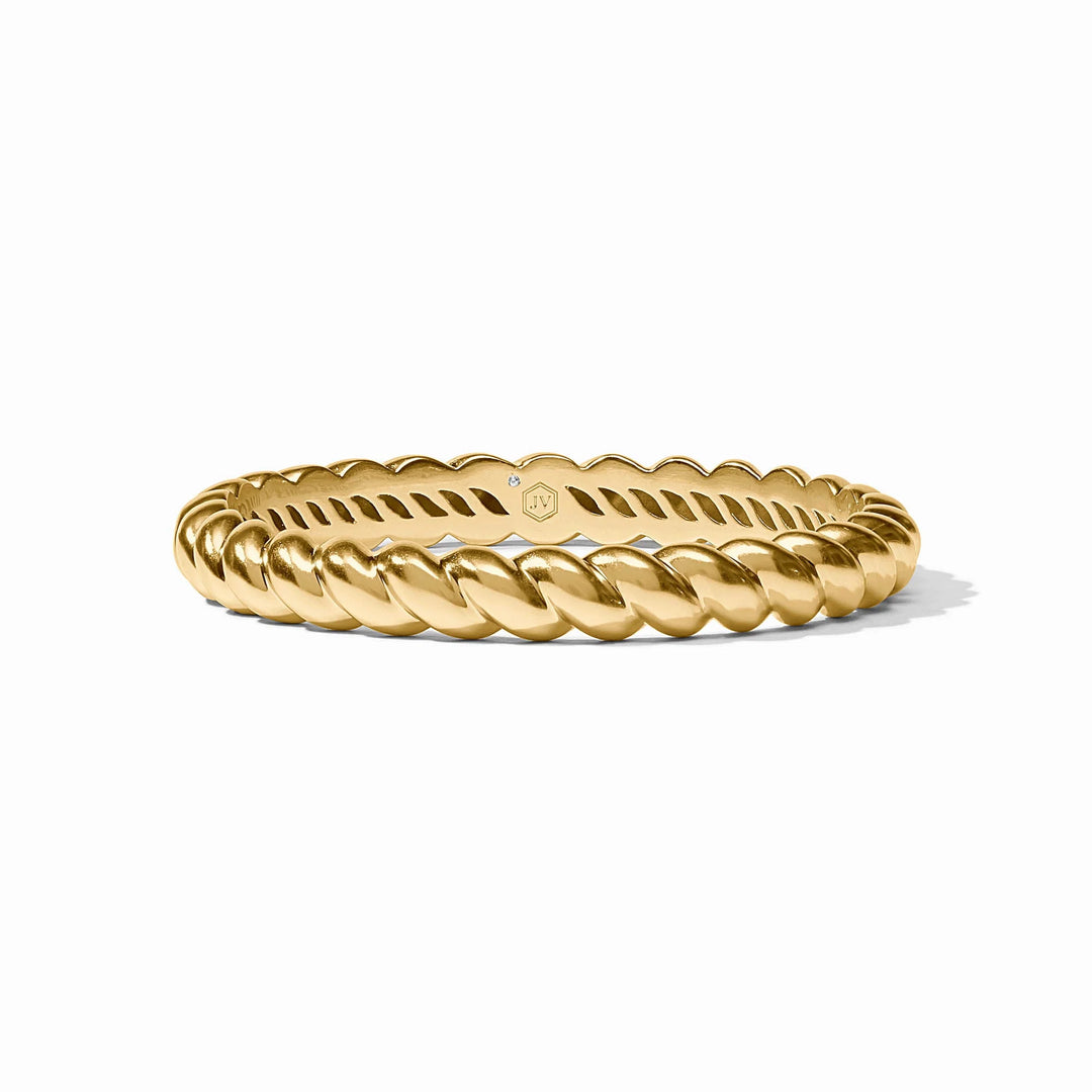 Julie Vos 24K gold-plated bangle bracelet