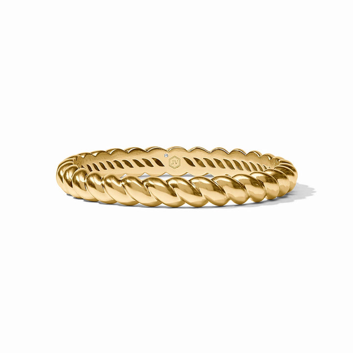 Julie Vos 24K gold-plated bangle bracelet