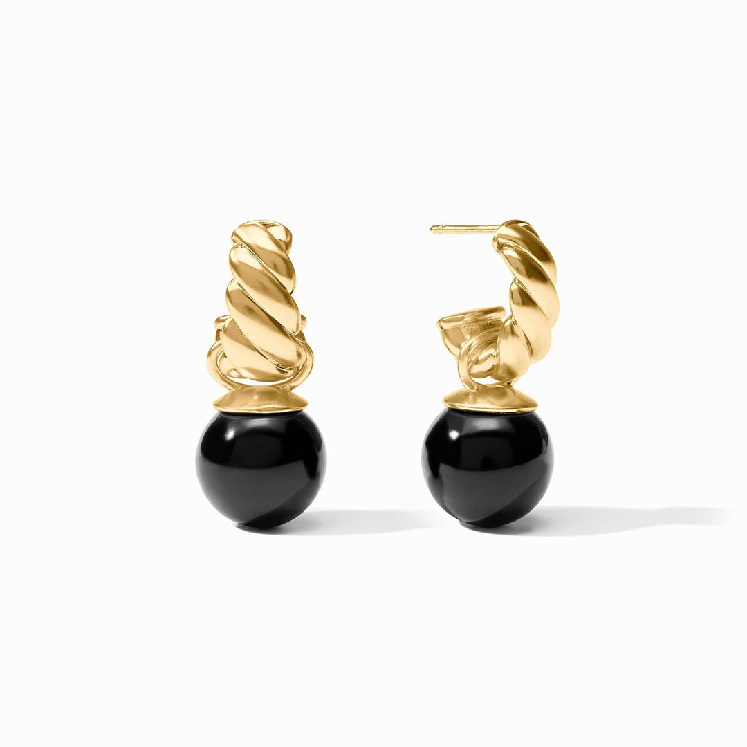 Julie Vos Ravello Hoop &amp; Charm Earring