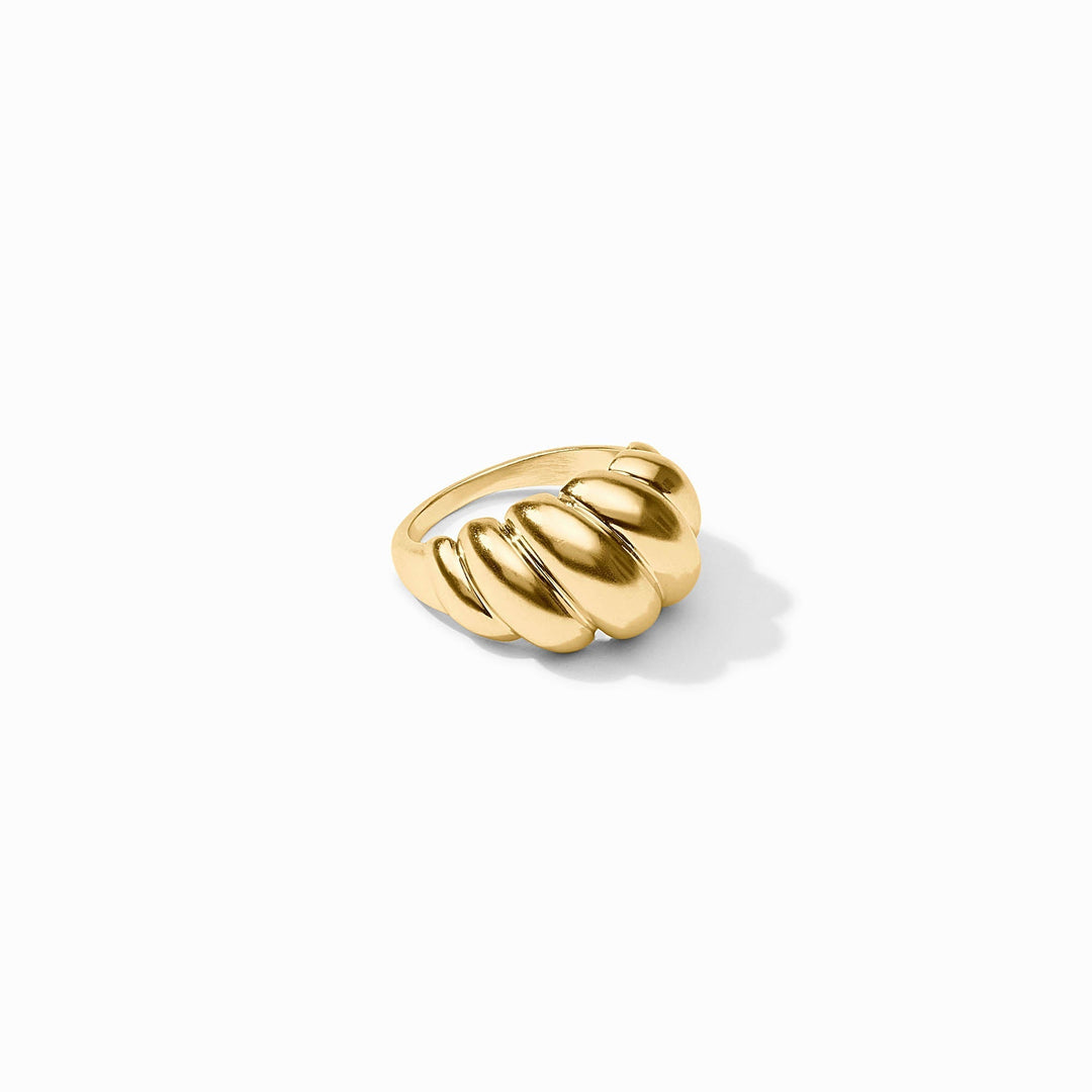 Julie Vos  24 k plated ring
