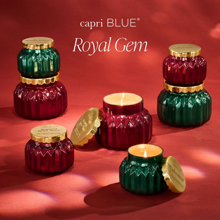 Capri Blue Volcano Royal Gem Petite Candle, Scent Profile | Bella Gifts from the Heart