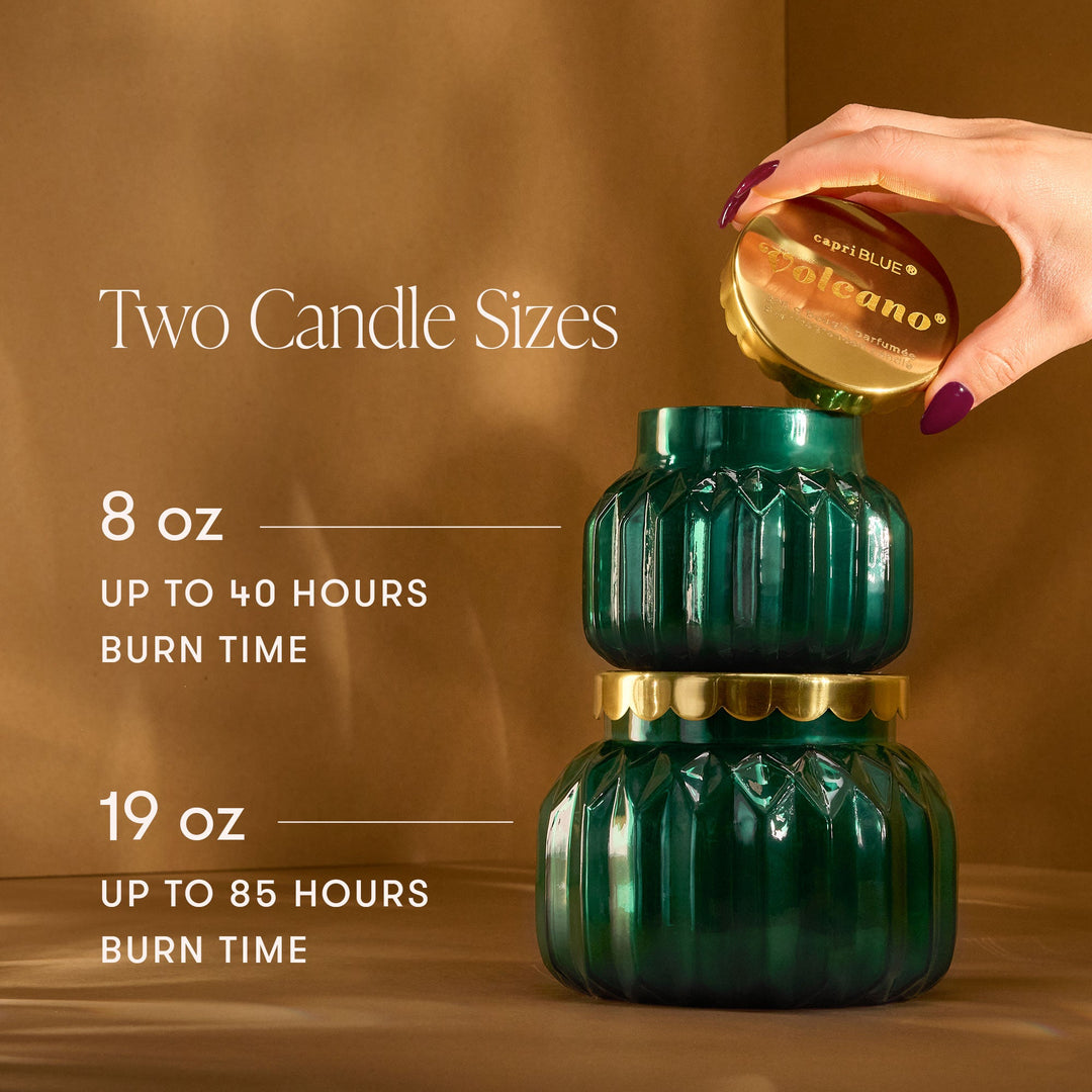 Capri Blue Volcano Royal Gem Petite Candle, Size Reference | Bella Gifts from the Heart
