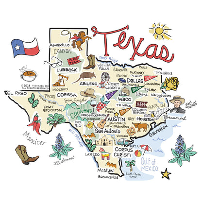 Texas Travel Mug 22oz