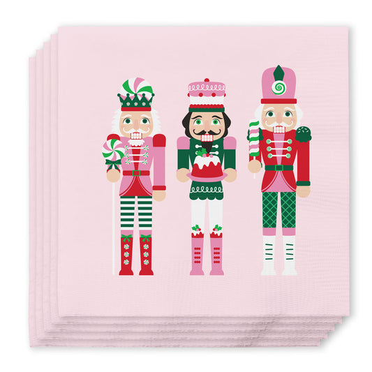Sugar Plum Soldiers Cocktail Napkins