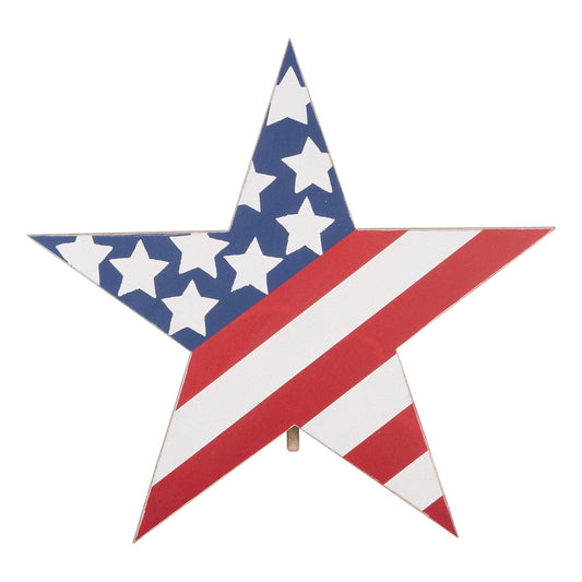 Red, White, and Blue Star Topper