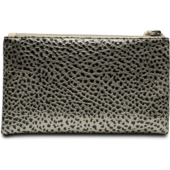 Consuela Tommy slim wallet with 12 card slots, ID window and slide pockets