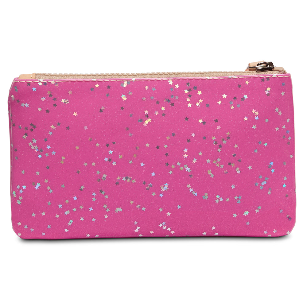 Consuela Berry Slim Wallet showing interior and card compartments