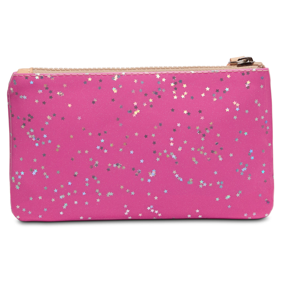 Consuela Berry Slim Wallet showing interior and card compartments