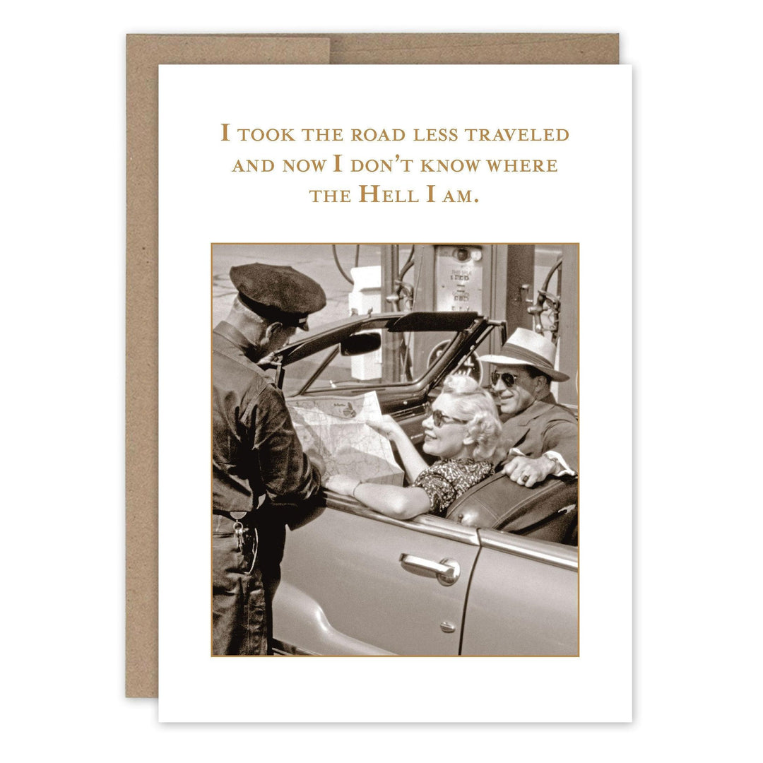 Shannon Martin Design - Less Traveled Bday Card