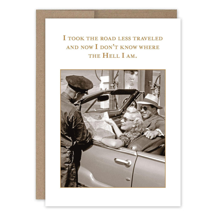 Shannon Martin Design - Less Traveled Bday Card