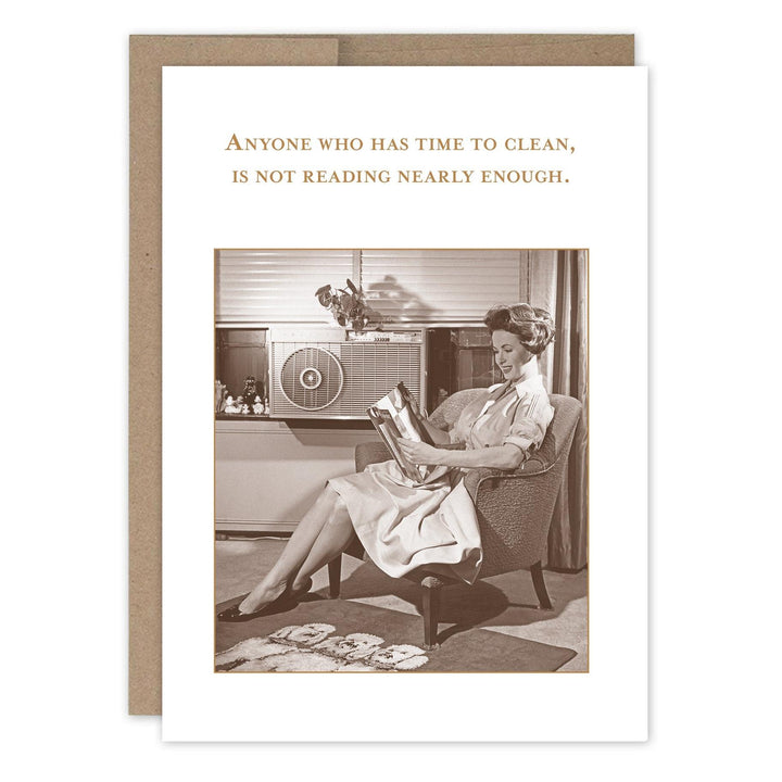 Shannon Martin Design - Not Reading Enough Bir Card