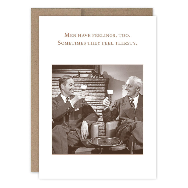 Shannon Martin Design - Men Have Feelings Too Bday Card