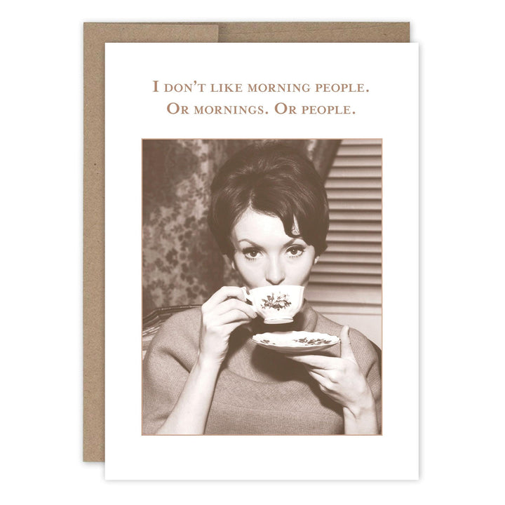 Shannon Martin Design - Morning People Bday Card