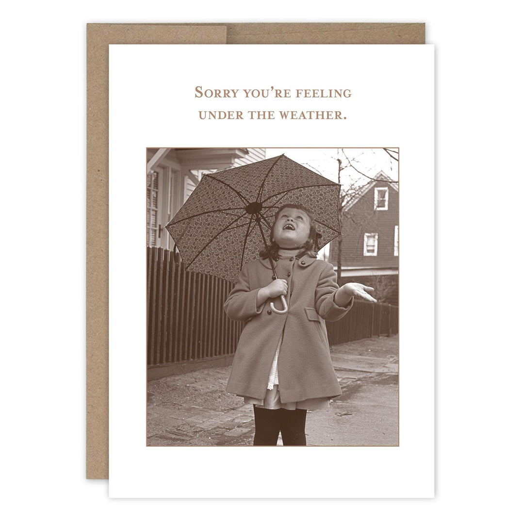 Shannon Martin Design - Under The Weather Get Well Card