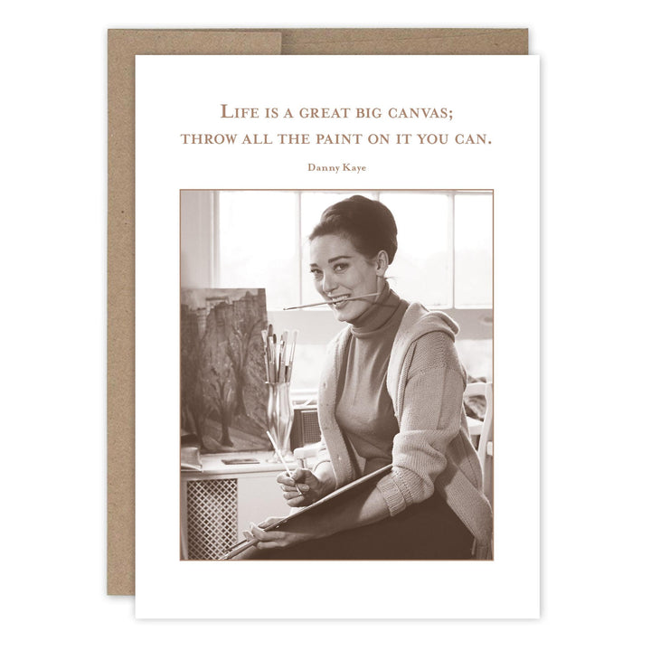 Shannon Martin Design - Big Canvas Birthday Card