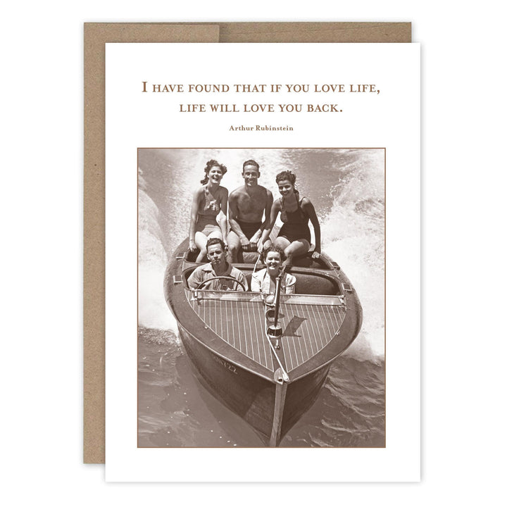 Shannon Martin Design - If You Love Life Bday Card