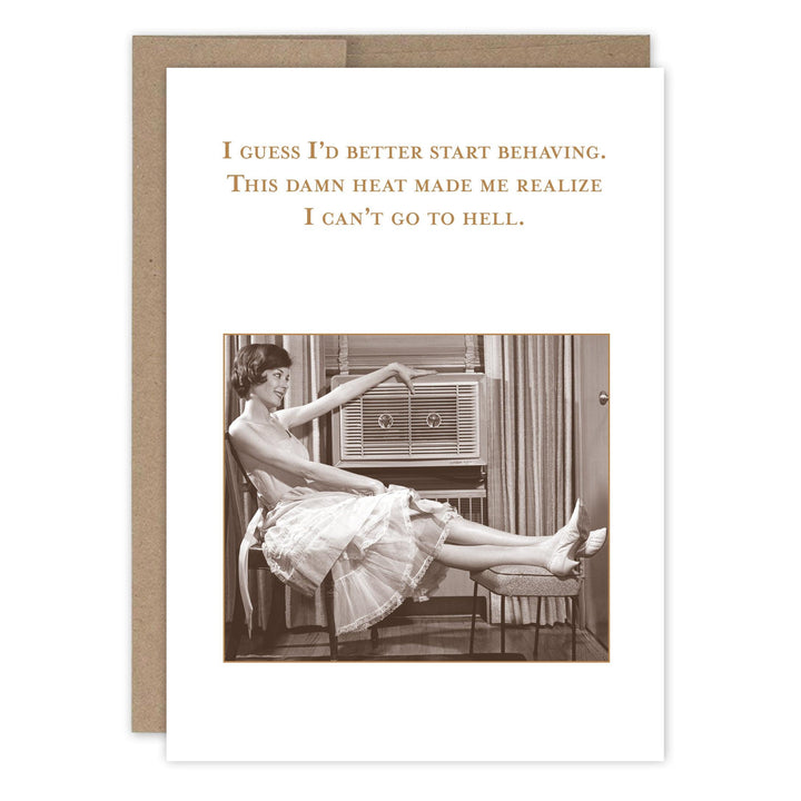 Shannon Martin Design - Start Behaving Birthday Card